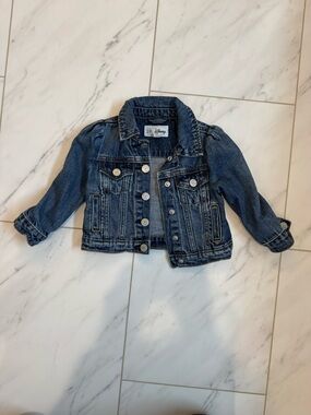 GAP Kids Minnie Mouse Disney Denim Jean Jacket 18-24 mo